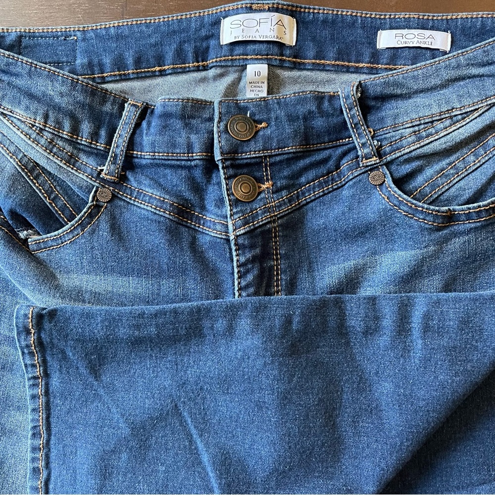 Blue Denim Sofia Jeans By Sofía Vergara
